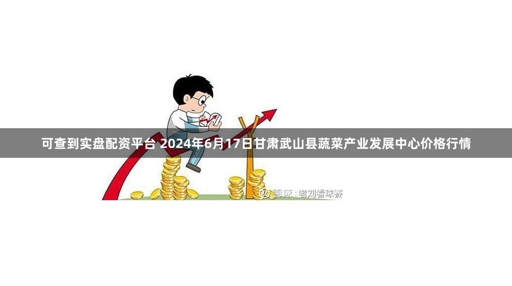 可查到实盘配资平台 2024年6月17日甘肃武山县蔬菜产业发展中心价格行情
