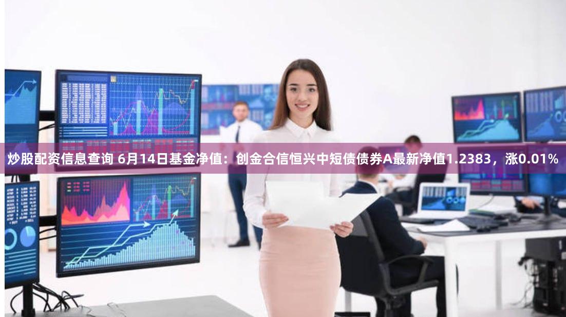 炒股配资信息查询 6月14日基金净值：创金合信恒兴中短债债券A最新净值1.2383，涨0.01%
