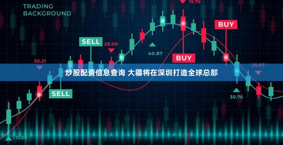 炒股配资信息查询 大疆将在深圳打造全球总部
