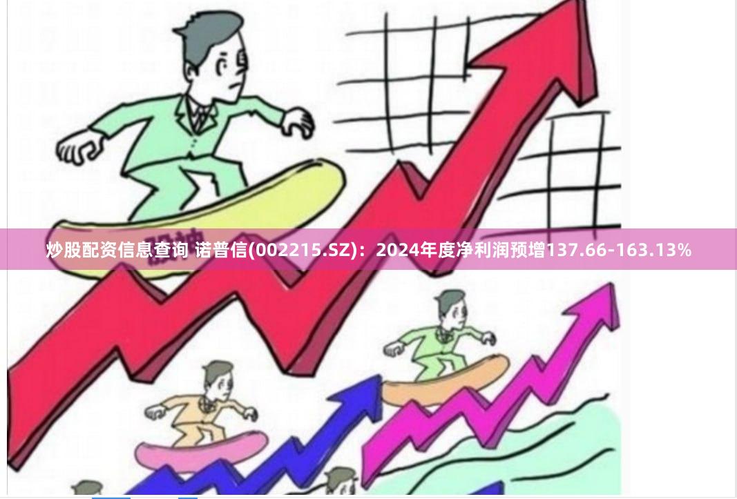 炒股配资信息查询 诺普信(002215.SZ)：2024年度净利润预增137.66-163.13%